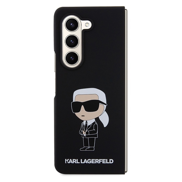 Husa Samsung Galaxy Z Fold 5, Karl Lagerfeld, Silicon, Negru Husa Samsung Galaxy Z Fold 5, Karl Lagerfeld, Silicon, Negru - imagine 6