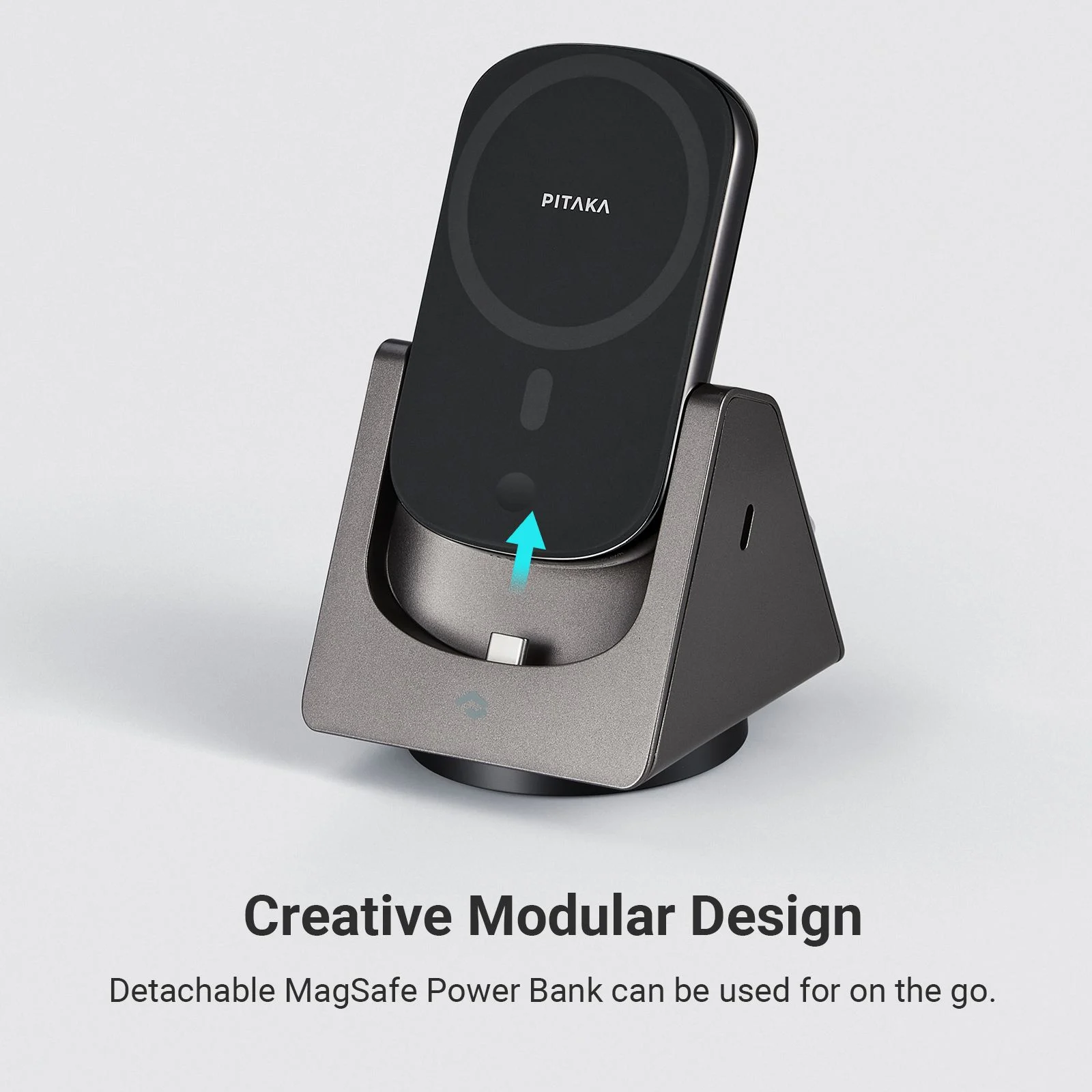 MagEZ Slider 2- Statie de Incarcare Wireless cu Baterie Externa Magnetica Integrata MagEZ Slider 2- Statie de Incarcare Wireless cu Baterie Externa Magnetica Integrata - imagine 8