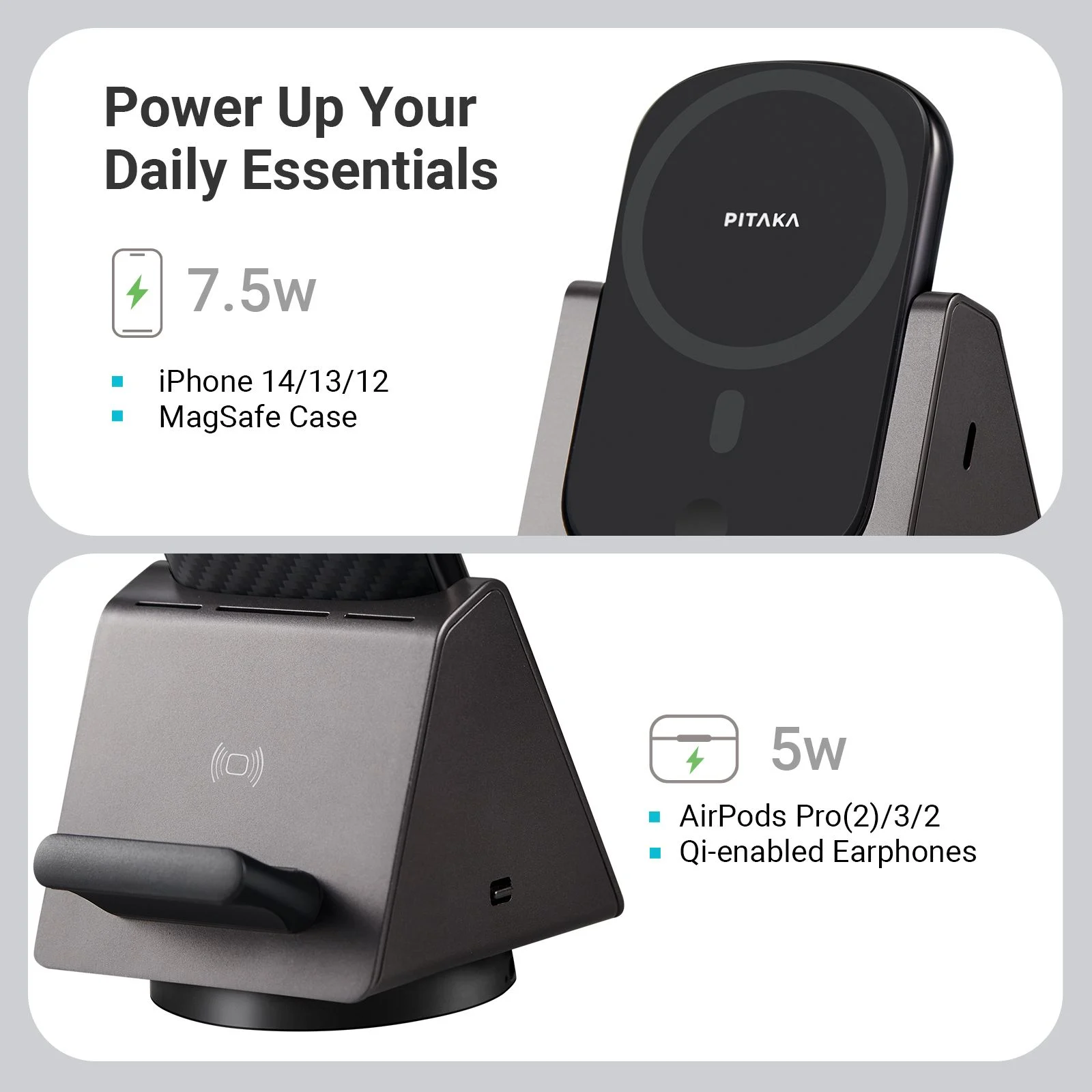 MagEZ Slider 2- Statie de Incarcare Wireless cu Baterie Externa Magnetica Integrata MagEZ Slider 2- Statie de Incarcare Wireless cu Baterie Externa Magnetica Integrata - imagine 14