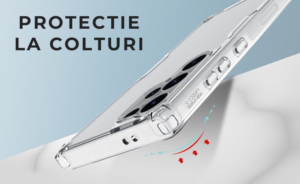 Husa pentru Samsung Galaxy S24 Ultra, Nillkin, Nature Pro Case, Calitate Premium, Silicon, Slim, Antisoc, Transparent 202311151522204995