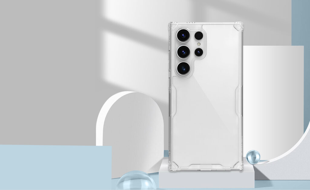 Husa pentru Samsung Galaxy S24 Ultra, Nillkin, Nature Pro Case, Calitate Premium, Silicon, Slim, Antisoc, Transparent 202311151522232963