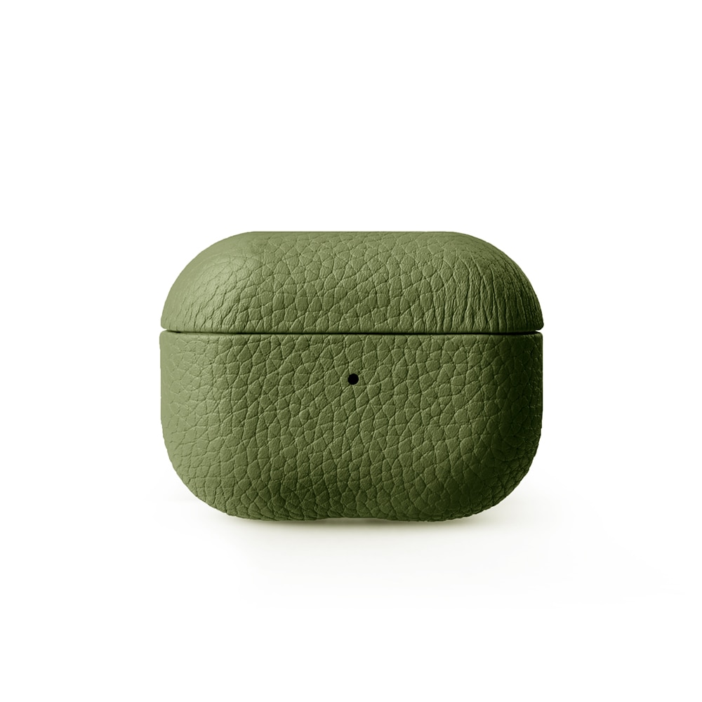 Set Husa pentru Airpods Pro/Airpods Pro2 si Husa pentru Iphone 14 Melkco Luxury din piele naturala, Back Snap, Calitate Premium, Handmade, Verde Set Husa pentru Airpods Pro/Airpods Pro2 si Husa pentru Iphone 14 Melkco Luxury din piele naturala, Back Snap, Calitate Premium, Handmade, Verde - imagine 6