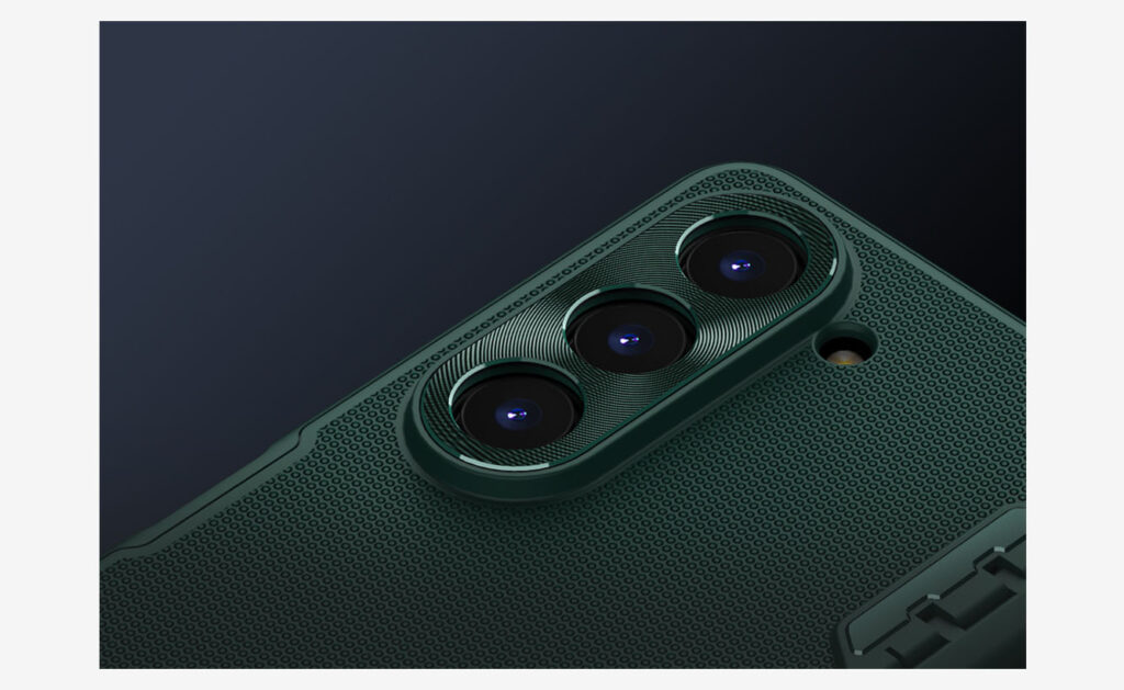 Husa pentru Samsung Galaxy Z Fold 5, Nillkin, Frosted Shield, Calitate Premium, Silicon, TPU, Antisoc, Negru 202308020925407961