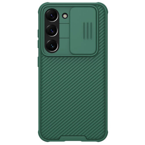 Husa pentru Samsung S23 Plus Nillkin, CamShield Pro, Policarbonat, Protectie Camera, Antisoc, Calitate Premium, Verde