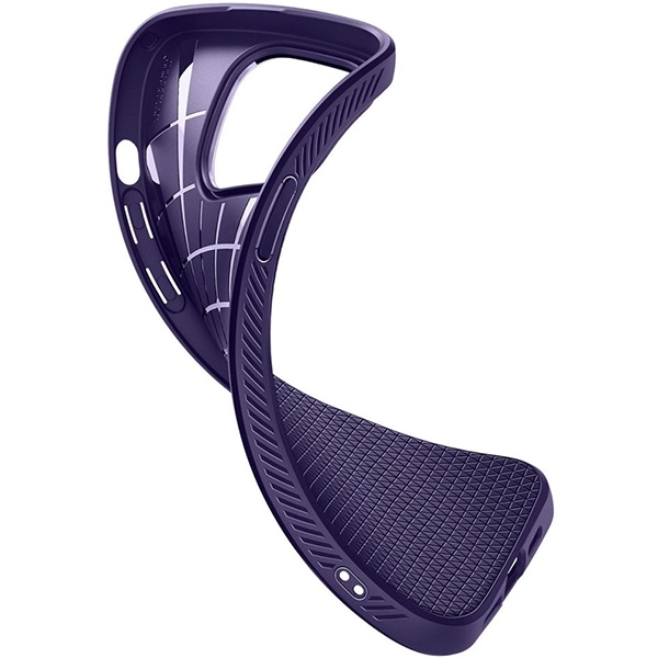 Husa pentru iPhone 14 Pro Max Spigen, Liquid Air, Mov Husa pentru iPhone 14 Pro Max Spigen, Liquid Air, Mov - imagine 4