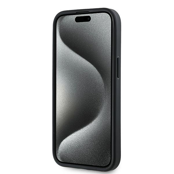 Husa pentru iPhone 13 Pro Max Karl Lagerfeld, Diagonal Quilted Script, Hardcase, Negru Husa pentru iPhone 13 Pro Max Karl Lagerfeld, Diagonal Quilted Script, Hardcase, Negru - imagine 4