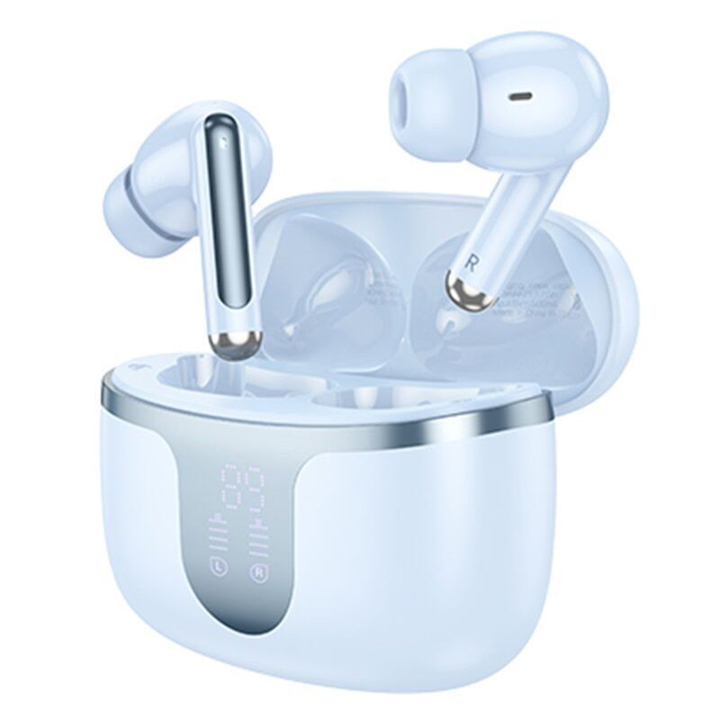 Casti true wireless Hoco EQ10, In Ear, Wireless, BT 5.3, 300mAh, ANC, Albastru Casti true wireless Hoco EQ10, In Ear, Wireless, BT 5.3, 300mAh, ANC, Albastru - imagine 2