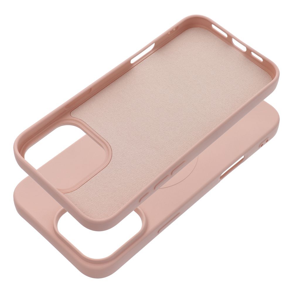 Husa pentru iPhone 16 Pro Max, Silicon MagCover cu MagSafe, Protectie Camera, Antisoc, Calitate Premium, Roz Husa pentru iPhone 16 Pro Max, Silicon MagCover cu MagSafe, Protectie Camera, Antisoc, Calitate Premium, Roz - imagine 2