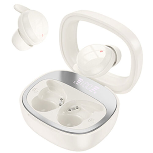 Hoco (EW65) Casti Wireless, Ear Buds, BT 5.3, 180h StandBy, 500mAh, ANC, Noise Cancel, Alb