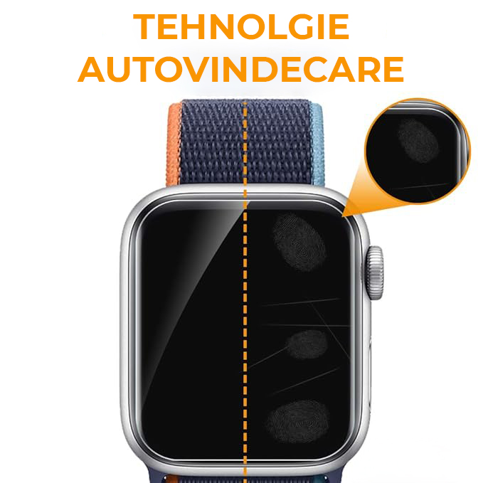 Set de 6 folii din silicon transparente pentru orice model de smartwatch Set de 6 folii din silicon transparente pentru orice model de smartwatch - imagine 6
