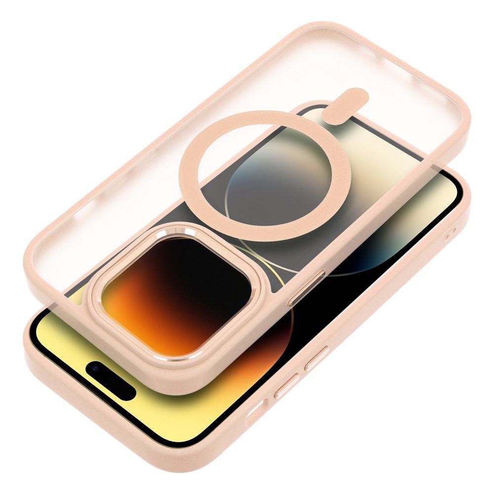 Husa pentru iPhone 16 Pro DaDen® Matte Magcover, Magsafe integrat, Calitate superioara, Antisoc, Protectie colturi, Roz Husa pentru iPhone 16 Pro DaDen® Matte Magcover, Magsafe integrat, Calitate superioara, Antisoc, Protectie colturi, Roz - imagine 4