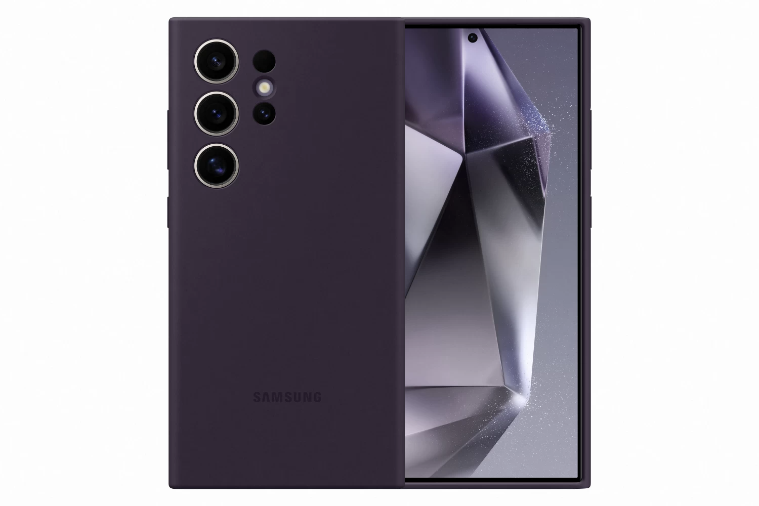 Husa SAMSUNG Silicone Case pentru Galaxy S24 Ultra, Violet Husa SAMSUNG Silicone Case pentru Galaxy S24 Ultra, Violet