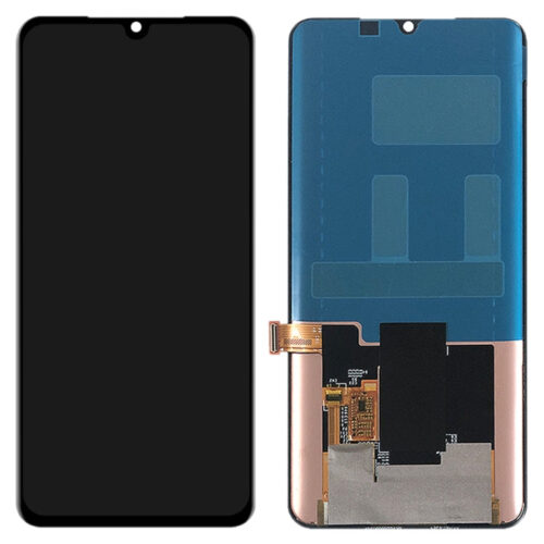 Display pentru Xiaomi Mi Note 10 / Note 10 Pro / Note 10 Lite / CC9 Pro, DaDen®, Negru, LCD, Ecran Tactil, Best Quality
