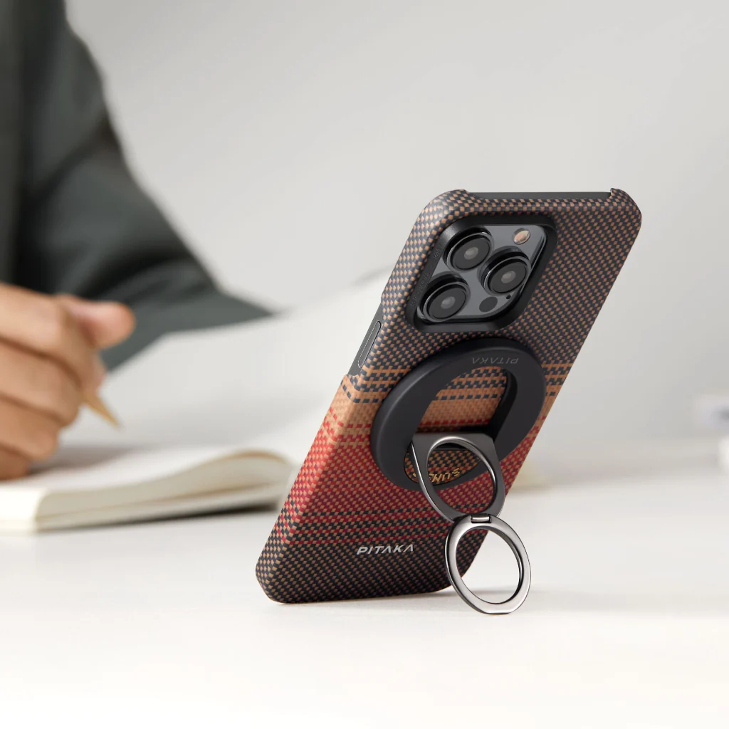 Pitaka MagEZ Grip 3 Suport magnetic pentru telefon cu inel de prindere, Compatibil MagSafe, Negru Pitaka MagEZ Grip 3 Suport magnetic pentru telefon cu inel de prindere, Compatibil MagSafe, Negru - imagine 11