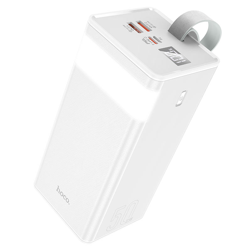 hoco j86a powermaster 22 5w fully compatible power bank 50000mah white