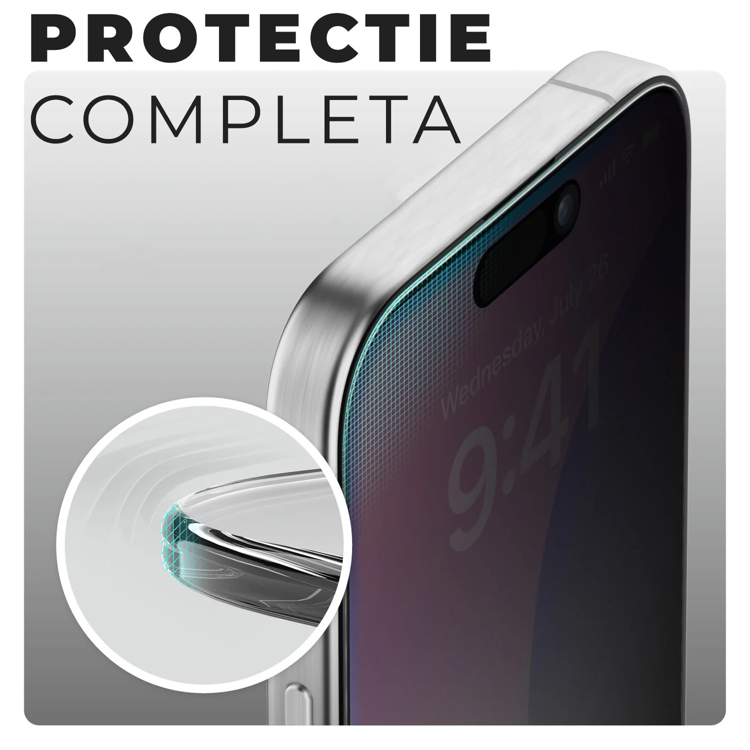Folie Sticla Privacy pentru iPhone 17 Pro Daden MaxProtection, Full Cover, Protectie Profesionala, Ultra Rezistenta, Calitate Premium, Margini negre Folie Sticla Privacy pentru iPhone 17 Pro Daden MaxProtection, Full Cover, Protectie Profesionala, Ultra Rezistenta, Calitate Premium, Margini negre - imagine 6