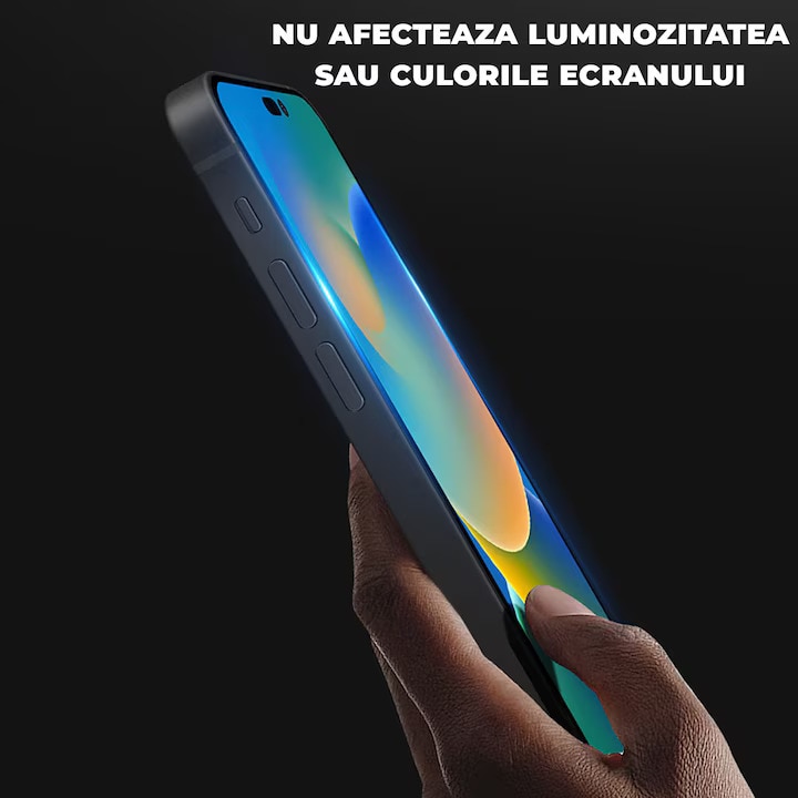 Folie Sticla pentru iPhone 17 Pro Daden MaxProtection, Full Cover, Protectie Profesionala, Ultra Rezistenta, Calitate Premium, Margini negre Folie Sticla pentru iPhone 17 Pro Daden MaxProtection, Full Cover, Protectie Profesionala, Ultra Rezistenta, Calitate Premium, Margini negre - imagine 3