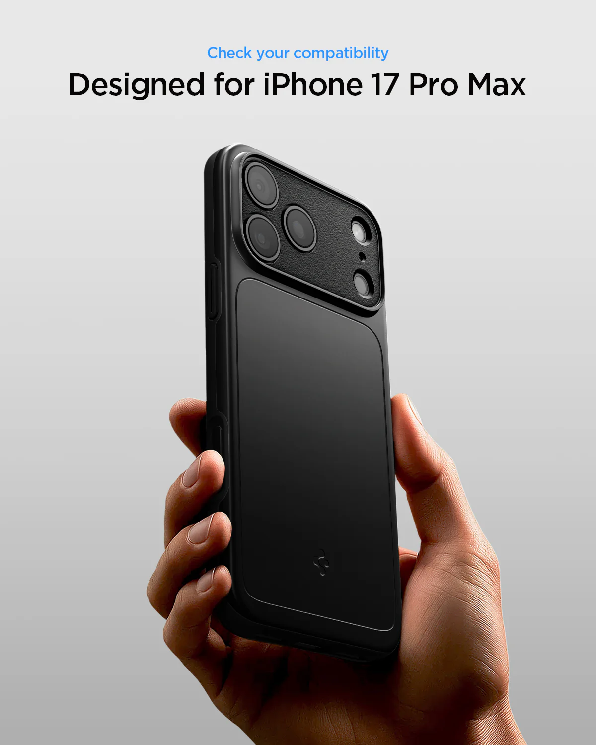Husa pentru iPhone 17 Pro Max, Spigen Thin Fit, MagSafe, Negru 8800283314069 14