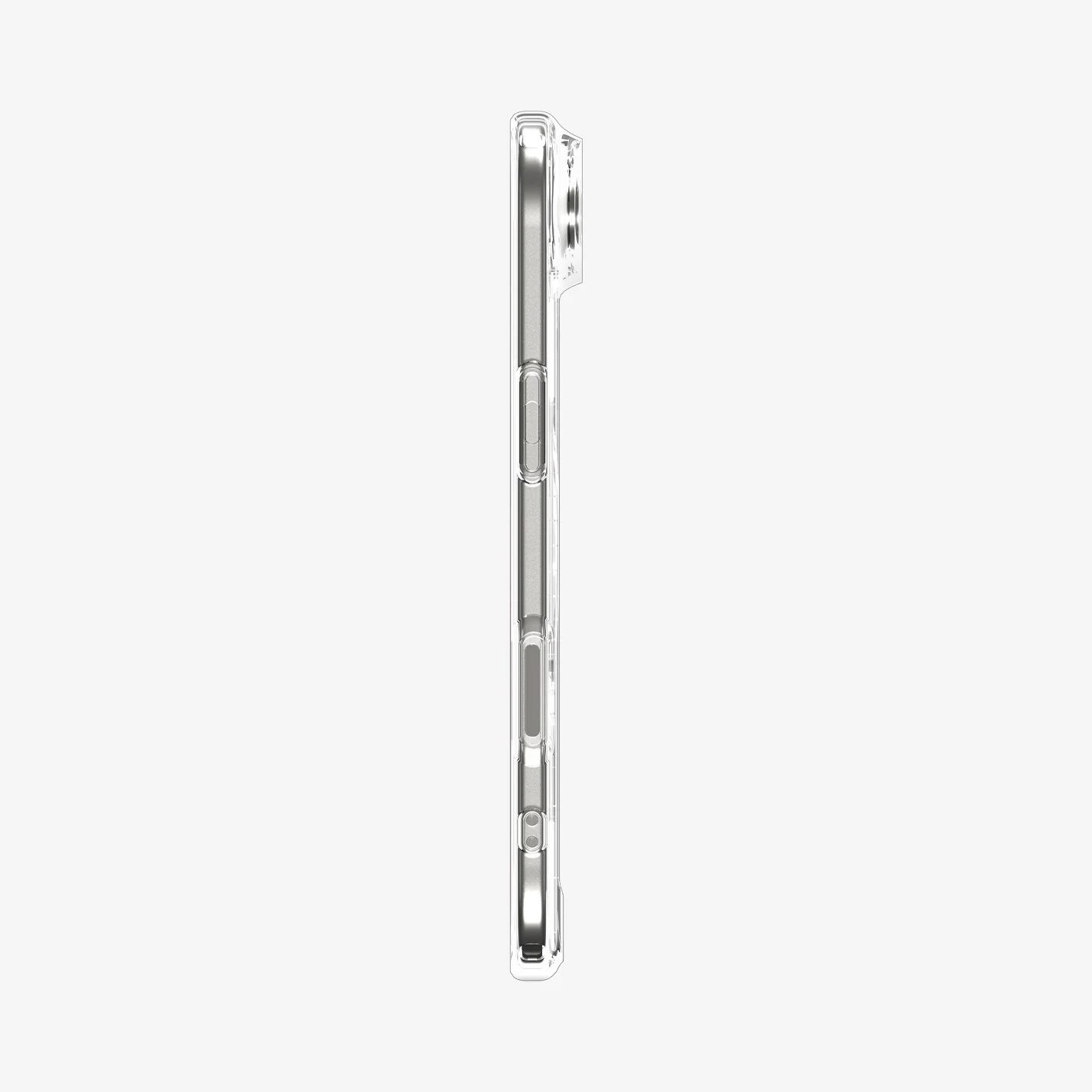 Husa pentru iPhone 17 Air, Spigen Ultra Hybrid, MagSafe, Transparent/ Auriu Husa pentru iPhone 17 Air, Spigen Ultra Hybrid, MagSafe, Transparent/ Auriu - imagine 4