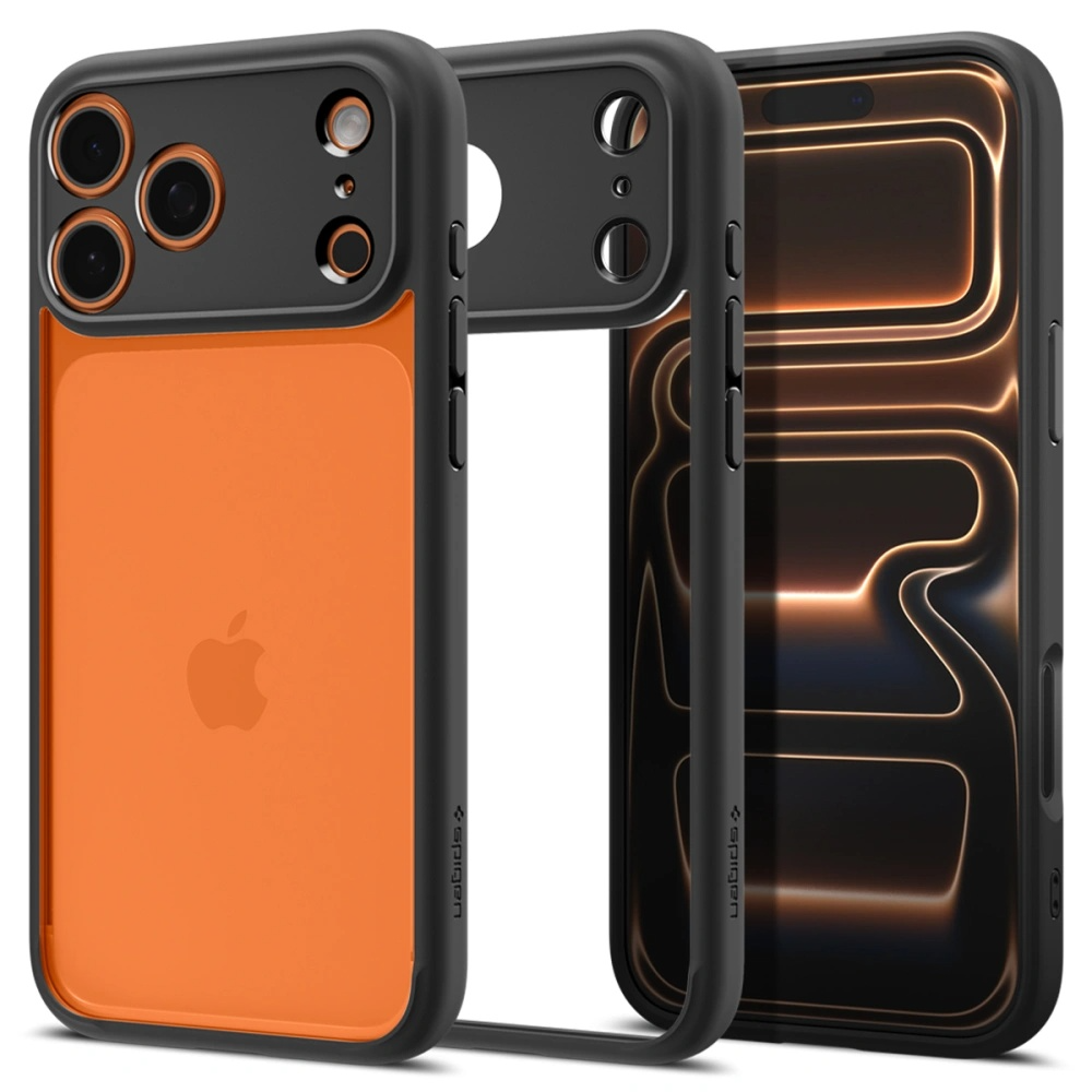 Husa pentru iPhone 17 Pro Max, Spigen Ultra Hybrid, Negru Mat Husa pentru iPhone 17 Pro Max, Spigen Ultra Hybrid, Negru Mat