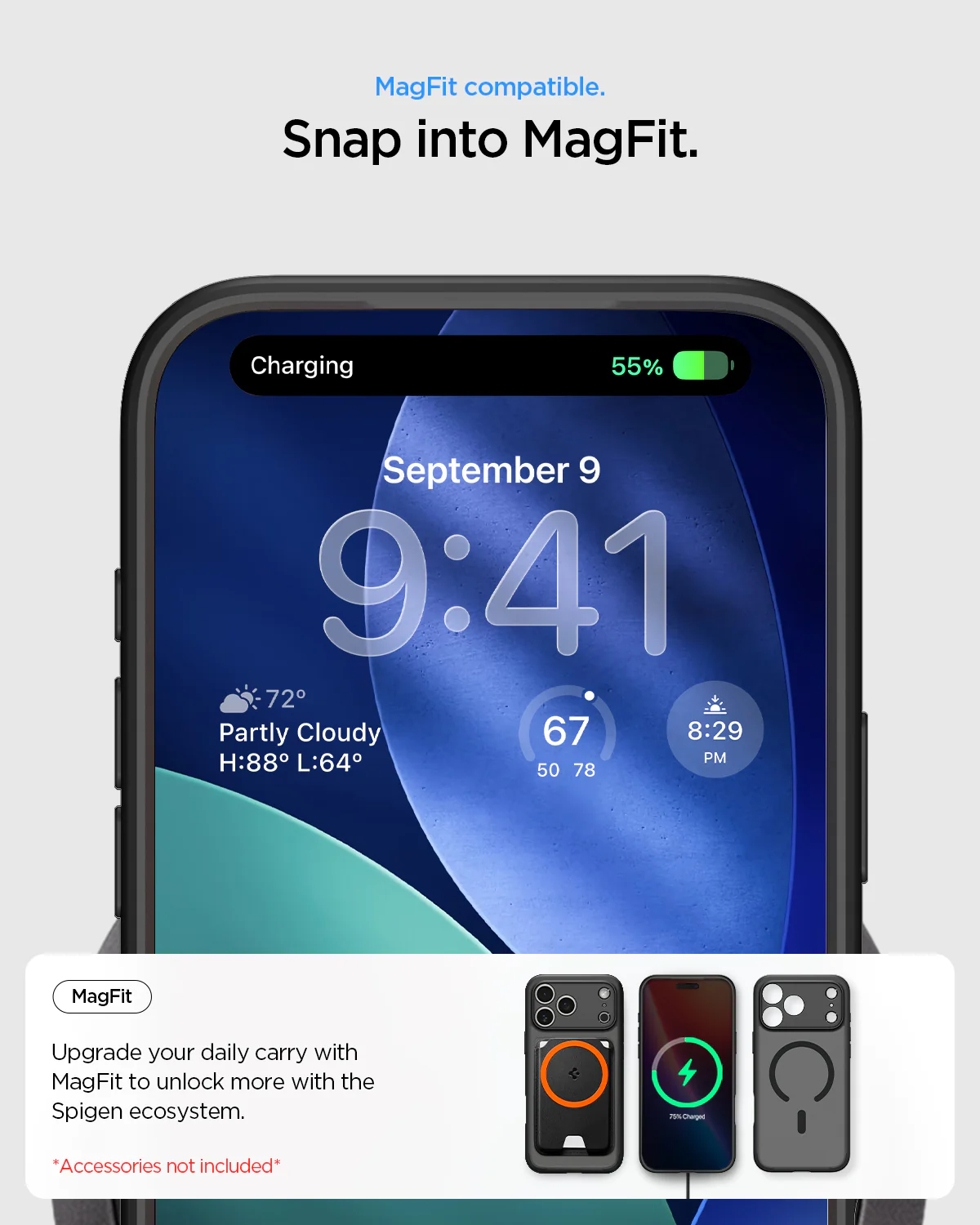 Husa iPhone 17 Pro Spigen Ultra Hybrid MagSafe, Protectie Militara, Anti Soc, Carcasa Slim, Compatibila MagSafe, Premium, Frost Black 8800283314816 9