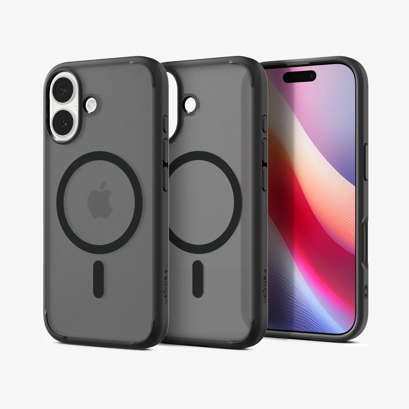 Husa pentru iPhone 17, Ultra Hybrid, MagSafe, Negru Husa pentru iPhone 17, Ultra Hybrid, MagSafe, Negru - imagine 2