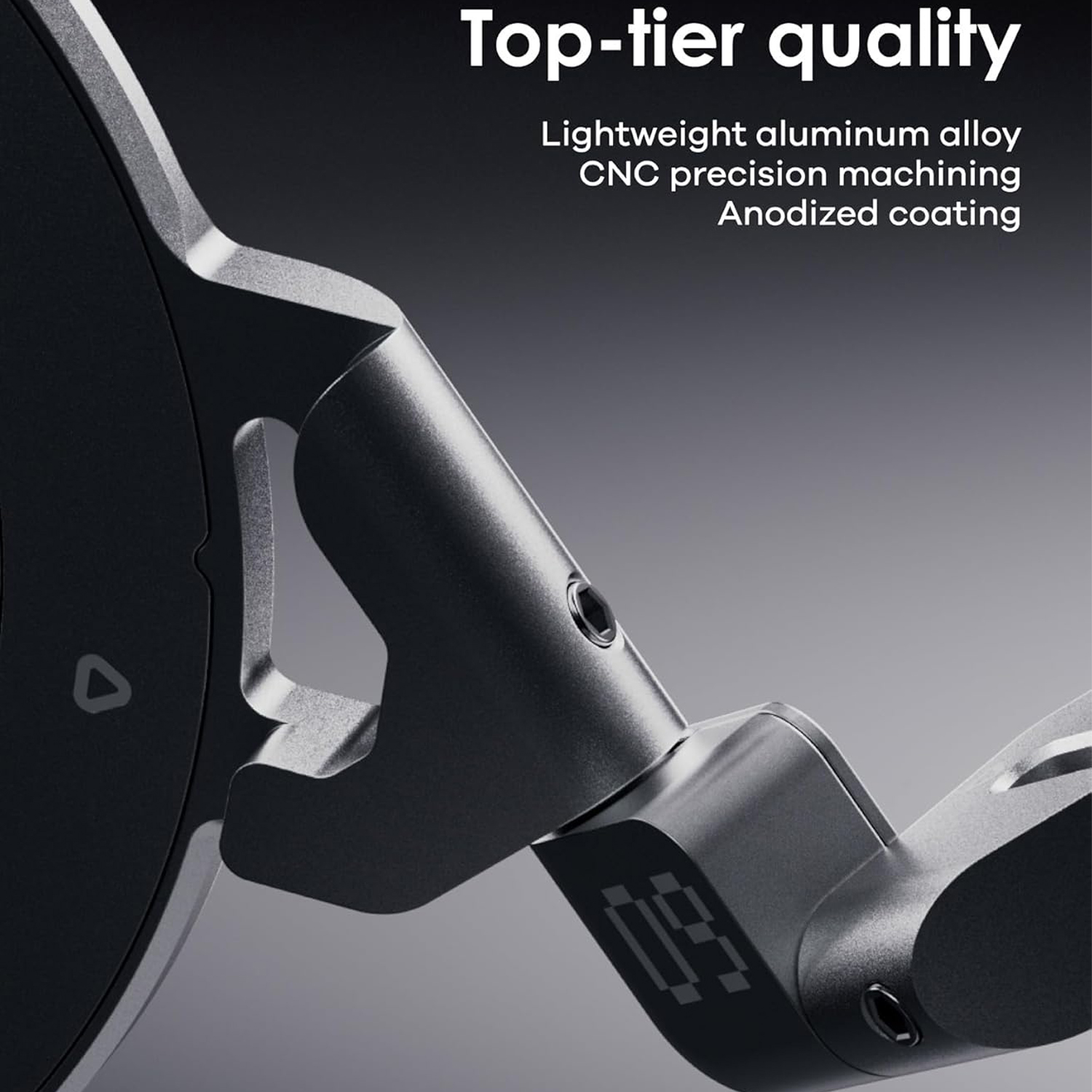 Stand MagSafe Aulumu G09 Infinite 360°, Corp din aluminiu, Rotire 360° pe mai multe axe, Prindere magnetica puternica, Inel ergonomic pentru sustinere, Suport pentru birou, Alb Stand MagSafe Aulumu G09 Infinite 360°, Corp din aluminiu, Rotire 360° pe mai multe axe, Prindere magnetica puternica, Inel ergonomic pentru sustinere, Suport pentru birou, Alb - imagine 3