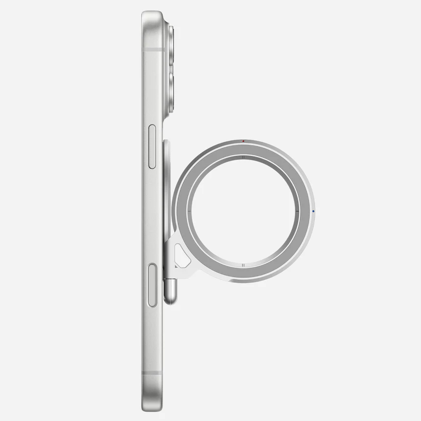 Stand MagSafe Aulumu G09 Infinite 360°, Corp din aluminiu, Rotire 360° pe mai multe axe, Prindere magnetica puternica, Inel ergonomic pentru sustinere, Suport pentru birou, Alb Stand MagSafe Aulumu G09 Infinite 360°, Corp din aluminiu, Rotire 360° pe mai multe axe, Prindere magnetica puternica, Inel ergonomic pentru sustinere, Suport pentru birou, Alb - imagine 13