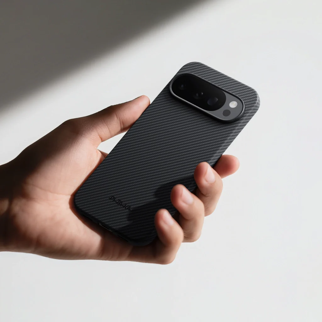 Husa MagEZ 6 Pitaka Google Pixel 10 Pro XL, Aramida 600D, Negru/Gri, MagSafe, Ultra Slim Husa MagEZ 6 Pitaka Google Pixel 10 Pro XL, Aramida 600D, Negru/Gri, MagSafe, Ultra Slim - imagine 5