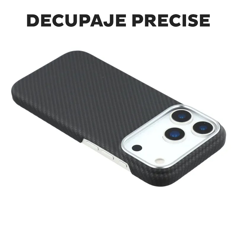Husa pentru iPhone 17 Pro Max Daden® din fibra de aramida/Kevlar, Aramid PTK, MagSafe Integrat, Protectie Antisoc, Camera Ultra Safe, Carbon Black, Negru Husa pentru iPhone 17 Pro Max Daden® din fibra de aramida/Kevlar, Aramid PTK, MagSafe Integrat, Protectie Antisoc, Camera Ultra Safe, Carbon Black, Negru - imagine 8