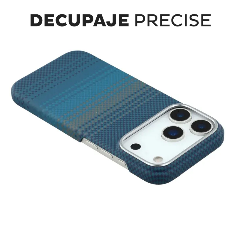 Husa pentru iPhone 17 Pro Daden® din fibra de aramida/Kevlar, Aramid PTK, MagSafe Integrat, Protectie Antisoc, Camera Ultra Safe, Stripe Moonrise, Multicolor Husa pentru iPhone 17 Pro Daden® din fibra de aramida/Kevlar, Aramid PTK, MagSafe Integrat, Protectie Antisoc, Camera Ultra Safe, Stripe Moonrise, Multicolor - imagine 8