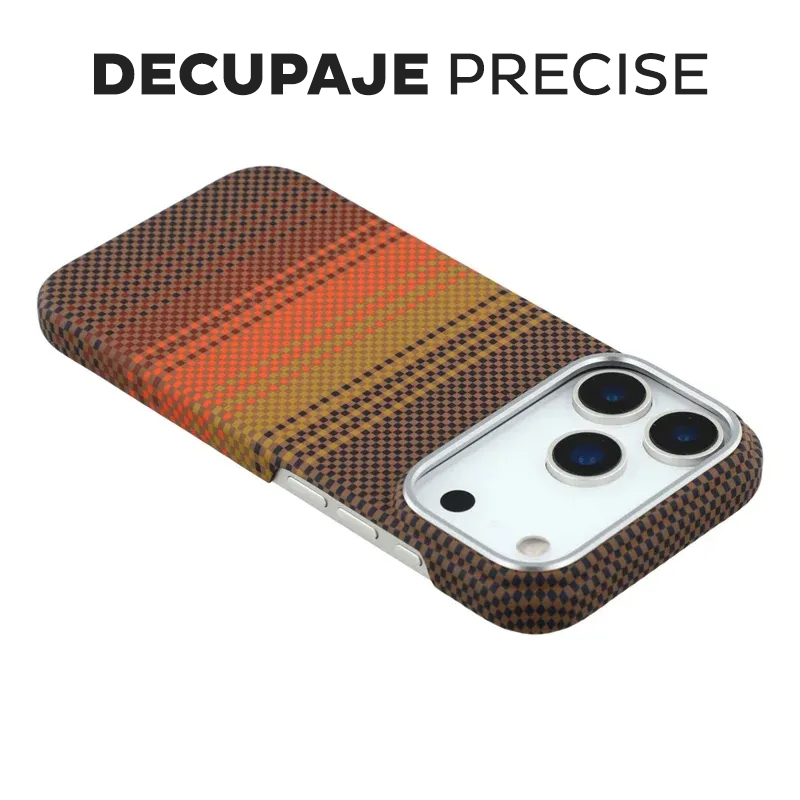 Husa pentru iPhone 17 Pro Max Daden® din fibra de aramida/Kevlar, Aramid PTK, MagSafe Integrat, Protectie Antisoc, Camera Ultra Safe, Stripe Sunset, Portocaliu Husa pentru iPhone 17 Pro Max Daden® din fibra de aramida/Kevlar, Aramid PTK, MagSafe Integrat, Protectie Antisoc, Camera Ultra Safe, Stripe Sunset, Portocaliu - imagine 8