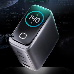 Incarcator 140W Turbo Fast Charge GaN cu Afisaj Digital, Daden, 3xUSB Type-C, 1xUSB Type-A, Incarcare Rapida, Power Delivery 3.1, Protectie inteligenta, Negru Hdbcd851b1a4a45ce9f0449ebe94c86492 copy
