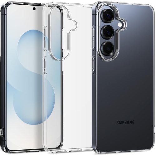 Husa Samsung S26 Transparent Clear, Protectie Camera, Antisoc, Transparenta