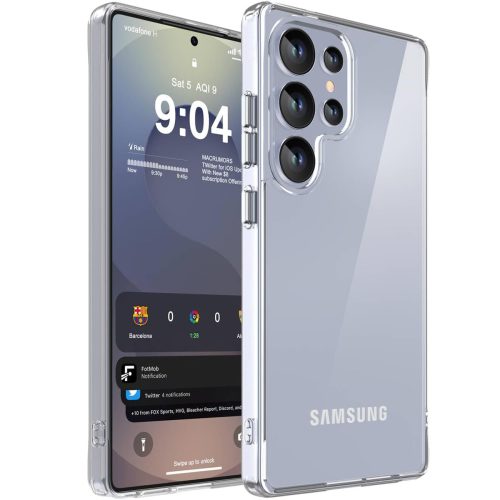 Husa Samsung S26 Ultra Transparent Clear, Protectie Camera, Antisoc, Transparenta