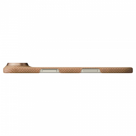 Husa pentru iPhone 17 Air Pitaka Edge, MagEZ 7, Aramida 600D, Glints of Gold, Lucid Blue, PitaTap™, MagSafe, Ultra Slim Husa pentru iPhone 17 Air Pitaka Edge, MagEZ 7, Aramida 600D, Glints of Gold, Lucid Blue, PitaTap™, MagSafe, Ultra Slim - imagine 6