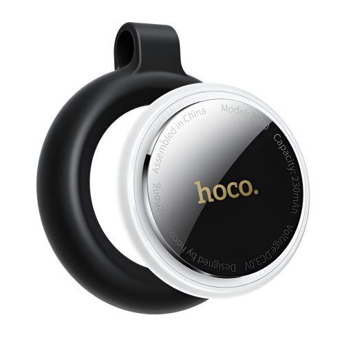AirTag Hoco E100, Dispozitiv anti-pierdere tip AirTag, Compatibil Apple Find My, Certificat MFi, Localizare precisa, Alb
