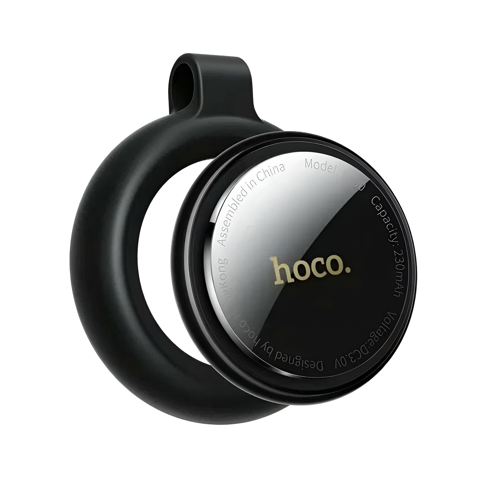 AirTag Hoco E100, Dispozitiv anti-pierdere tip AirTag, Compatibil Apple Find My, Certificat MFi, Localizare precisa, Negru AirTag Hoco E100, Dispozitiv anti-pierdere tip AirTag, Compatibil Apple Find My, Certificat MFi, Localizare precisa, Negru