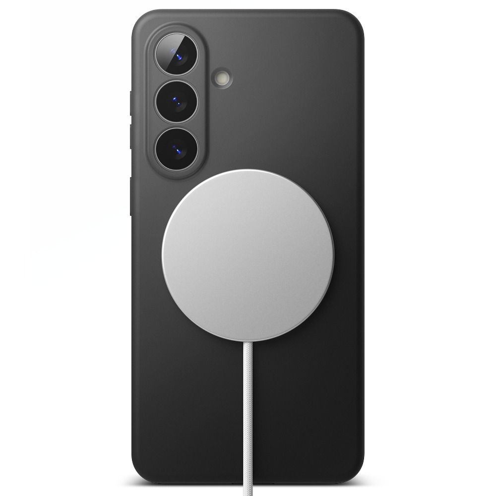 Husa Samsung S26 Plus Ringke Silicone MagSafe, Incarcare wireless, Calitate Premium, Antisoc, Negru Husa Samsung S26 Plus Ringke Silicone MagSafe, Incarcare wireless, Calitate Premium, Antisoc, Negru - imagine 7