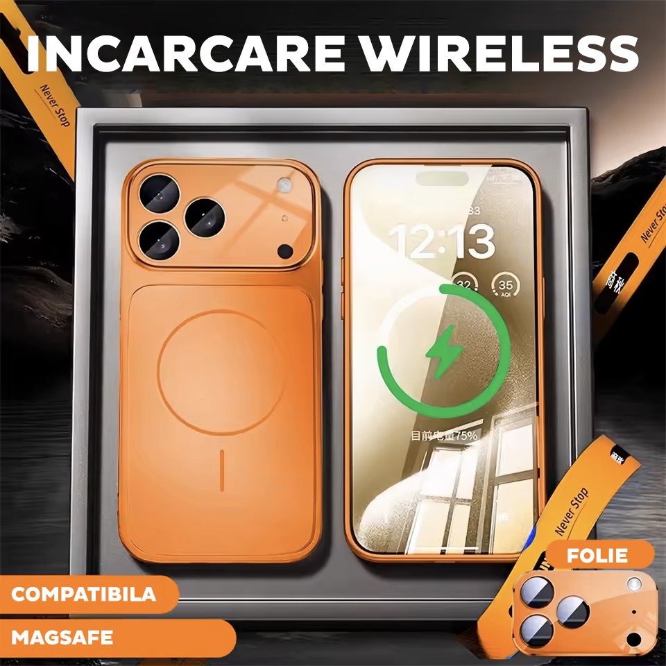 Husa pentru iPhone 14 Pro MagConverse, MagSafe, Incarcare Wireless, Protectie Camera, Design Slim Mat, Alb Husa pentru iPhone 14 Pro MagConverse, MagSafe, Incarcare Wireless, Protectie Camera, Design Slim Mat, Alb - imagine 8