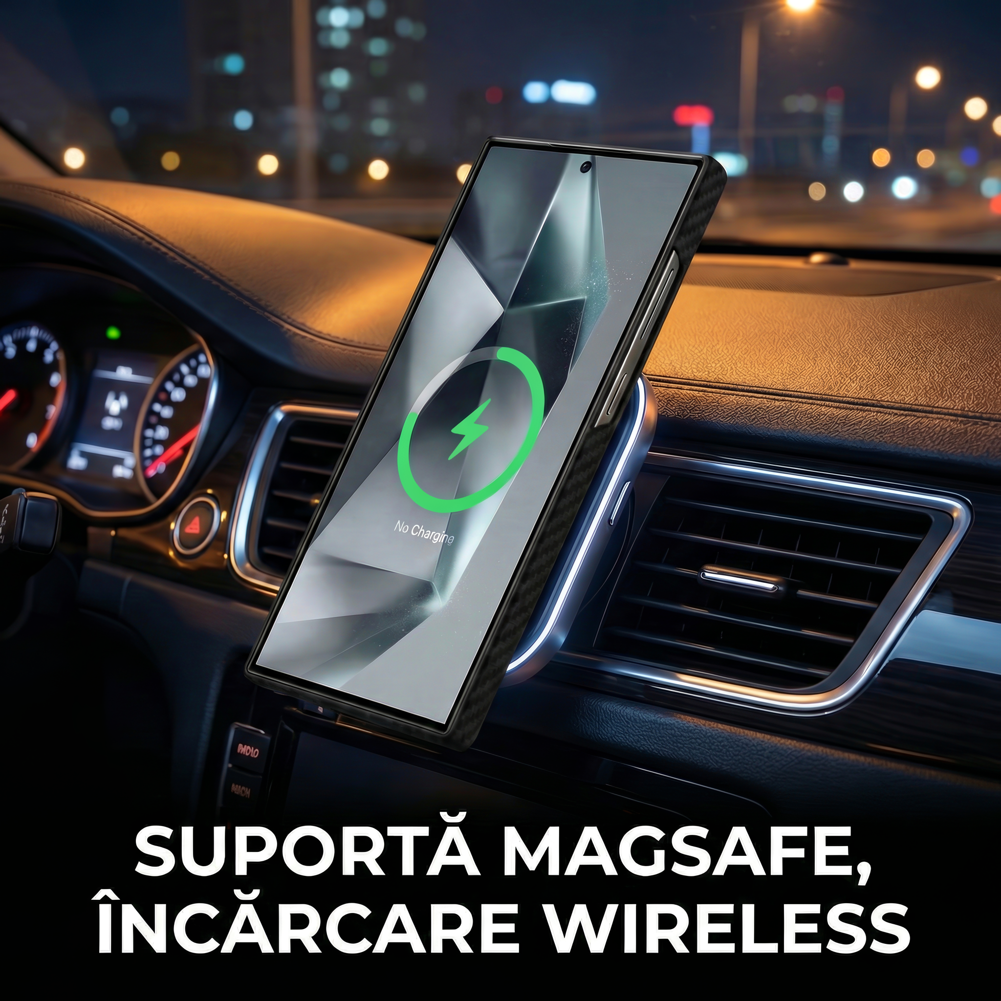 Husa Samsung S26 Ultra din fibra de aramida/kevlar, MagSafe, Protectie Impotriva socurilor, Protectie Camera, Negru Husa Samsung S26 Ultra din fibra de aramida/kevlar, MagSafe, Protectie Impotriva socurilor, Protectie Camera, Negru - imagine 9