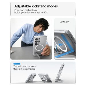 Husa pentru Samsung Galaxy S26 Ultra, Spigen Ultra Hybrid S MagSafe, Calitate Premium, Alb 2954635