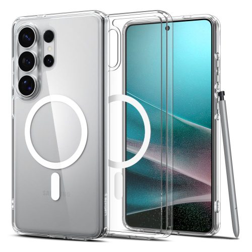 Husa pentru Samsung Galaxy S26 Ultra, Spigen Ultra Hybrid MagSafe, Calitate Premium, Transparent