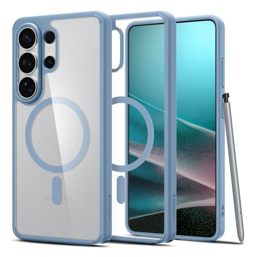Husa pentru Samsung Galaxy S26 Ultra, Spigen Ultra Hybrid MagSafe, Calitate Premium, Albastru