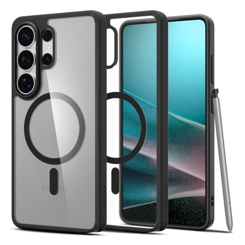 Husa pentru Samsung Galaxy S26 Ultra, Spigen Ultra Hybrid MagSafe, Calitate Premium, Negru