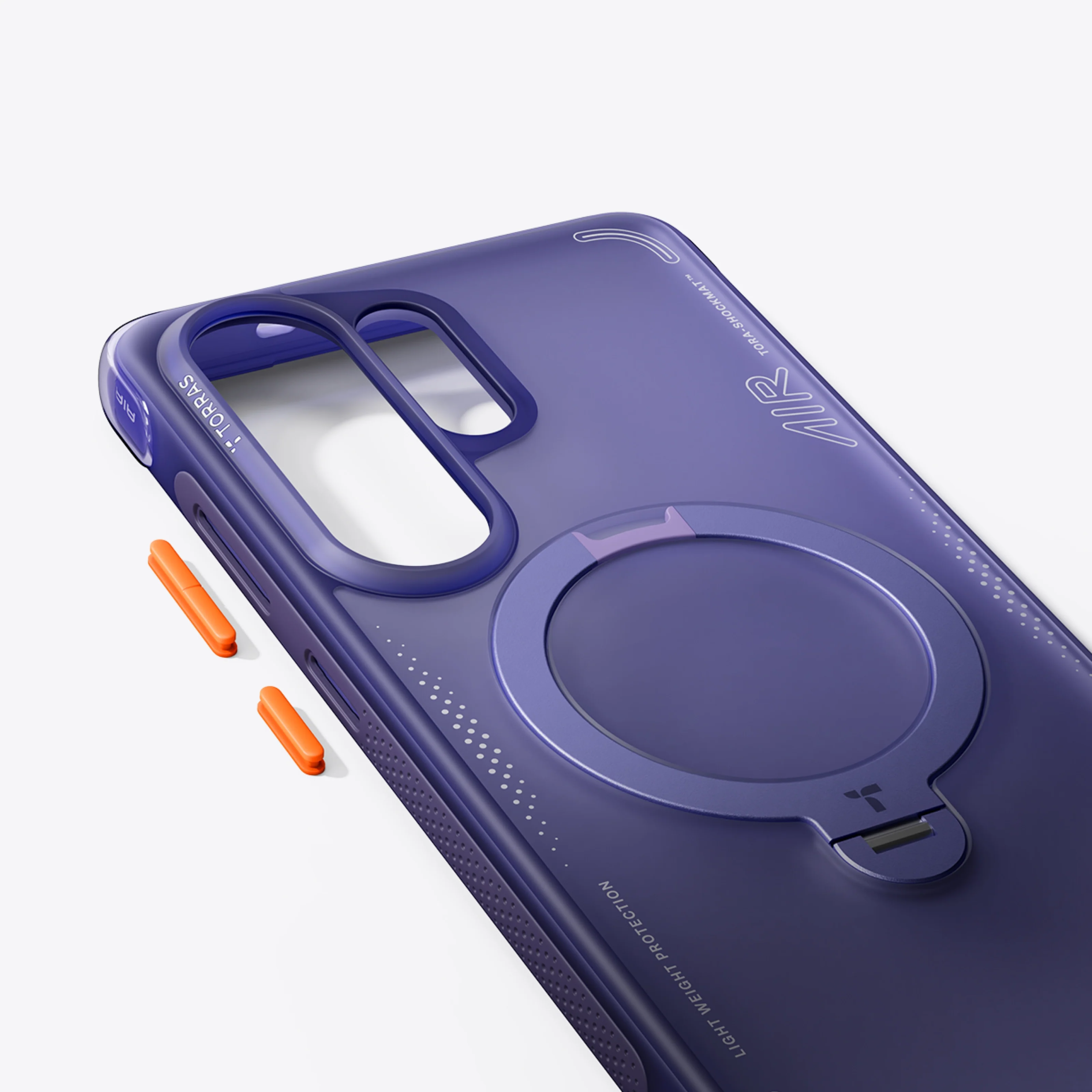 Husa pentru Samsung Galaxy S26 Ultra Torras Ostand Spin Air Series, Incarcare wireless, Inel rotativ, Calitate premium, Glacier Green Husa pentru Samsung Galaxy S26 Ultra Torras Ostand Spin Air Series, Incarcare wireless, Inel rotativ, Calitate premium, Glacier Green - imagine 2