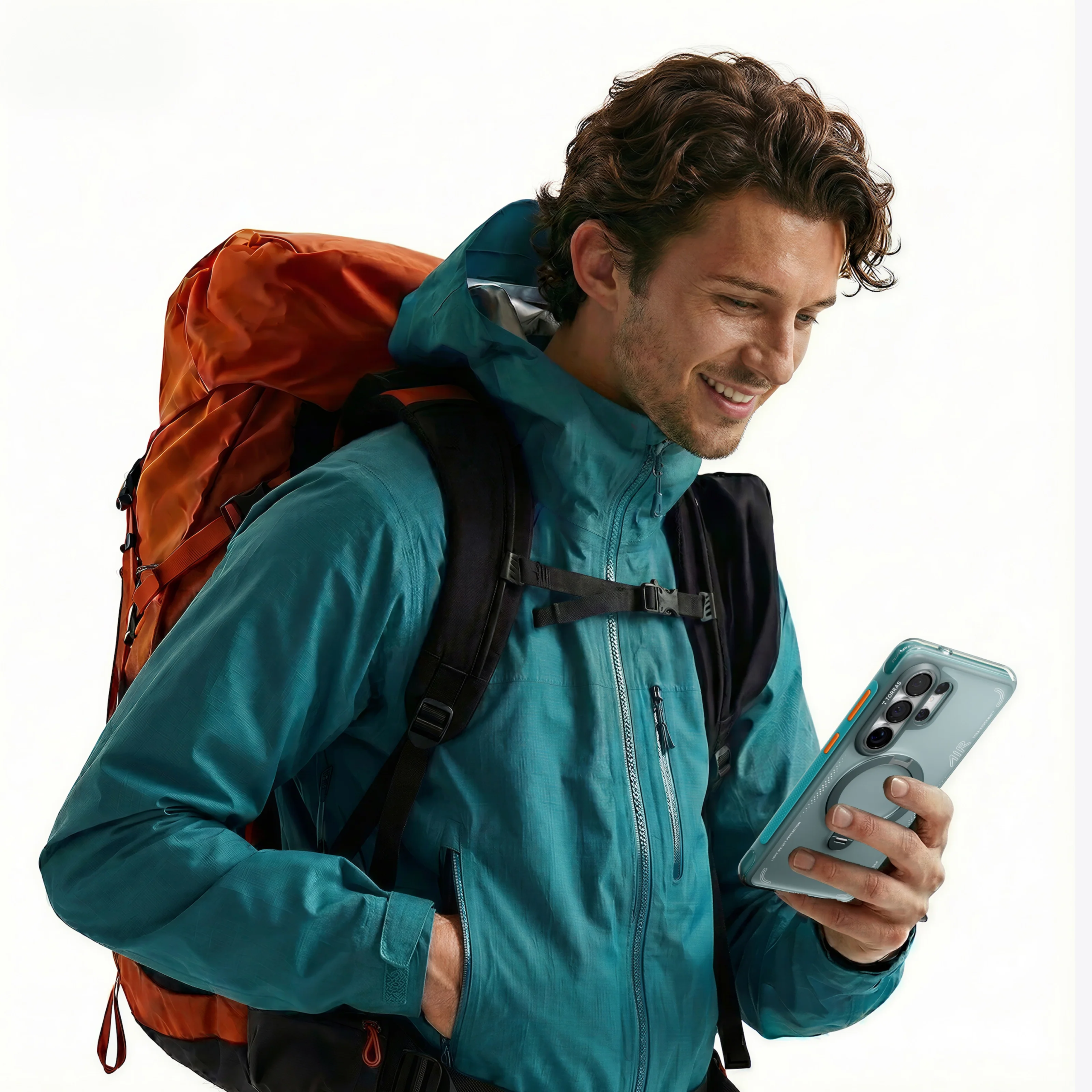 Husa pentru Samsung Galaxy S26 Ultra Torras Ostand Spin Air Series, Incarcare wireless, Inel rotativ, Calitate premium, Glacier Green Husa pentru Samsung Galaxy S26 Ultra Torras Ostand Spin Air Series, Incarcare wireless, Inel rotativ, Calitate premium, Glacier Green - imagine 14