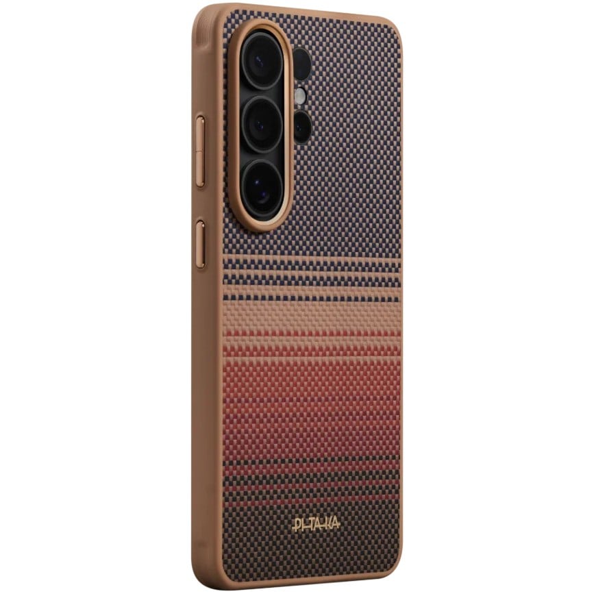 Home husa samsung s26 ultra pitaka cairn case aaron button magsafe aramida negru gri copie 330909