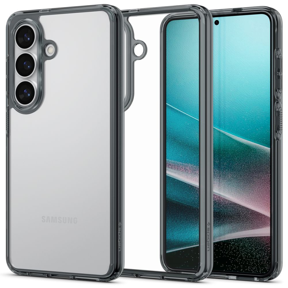 Husa pentru Samsung Galaxy S26, Spigen Ultra Hybrid, Calitate Premium, Transparent/Negru Husa pentru Samsung Galaxy S26, Spigen Ultra Hybrid, Calitate Premium, Transparent/Negru