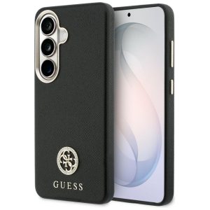 Husa pentru Samsung Galaxy S26 Guess Rhinestone Round Logo, MagSafe, Incarcare wireless, Protectie ridicata, Calitate premium, Negru imgi 344 2915467
